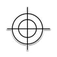 Target Bumper Sticker waterproof vinyl decal for laptop, bike, car & bottle