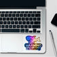 Teething Sticker Holographic Stickers waterproof vinyl decal for laptop, bike, car & bottle