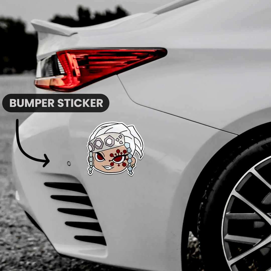 Tengen Bumper Sticker waterproof vinyl decal for laptop, bike, car & bottle