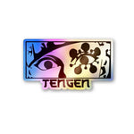 Tengen Uzui Holographic Stickers waterproof vinyl decal for laptop, bike, car & bottle