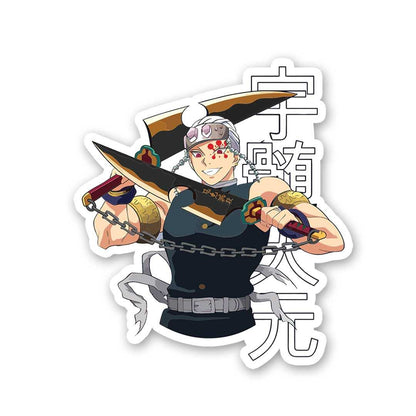 Tengen Uzui Sticker waterproof vinyl decal for laptop, bike, car & bottle