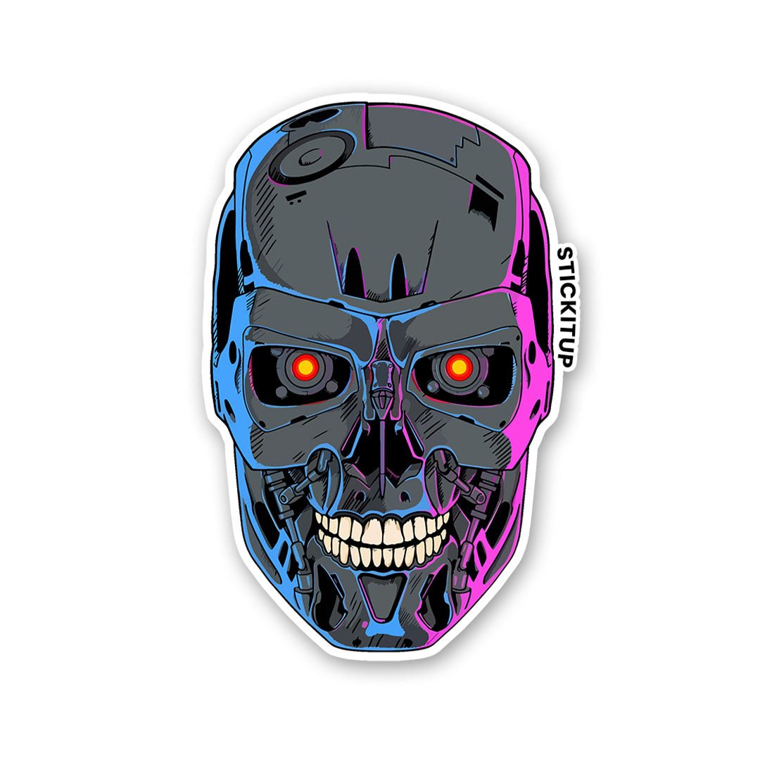Terminator Skull Sticker - Stickers | STICK IT UP