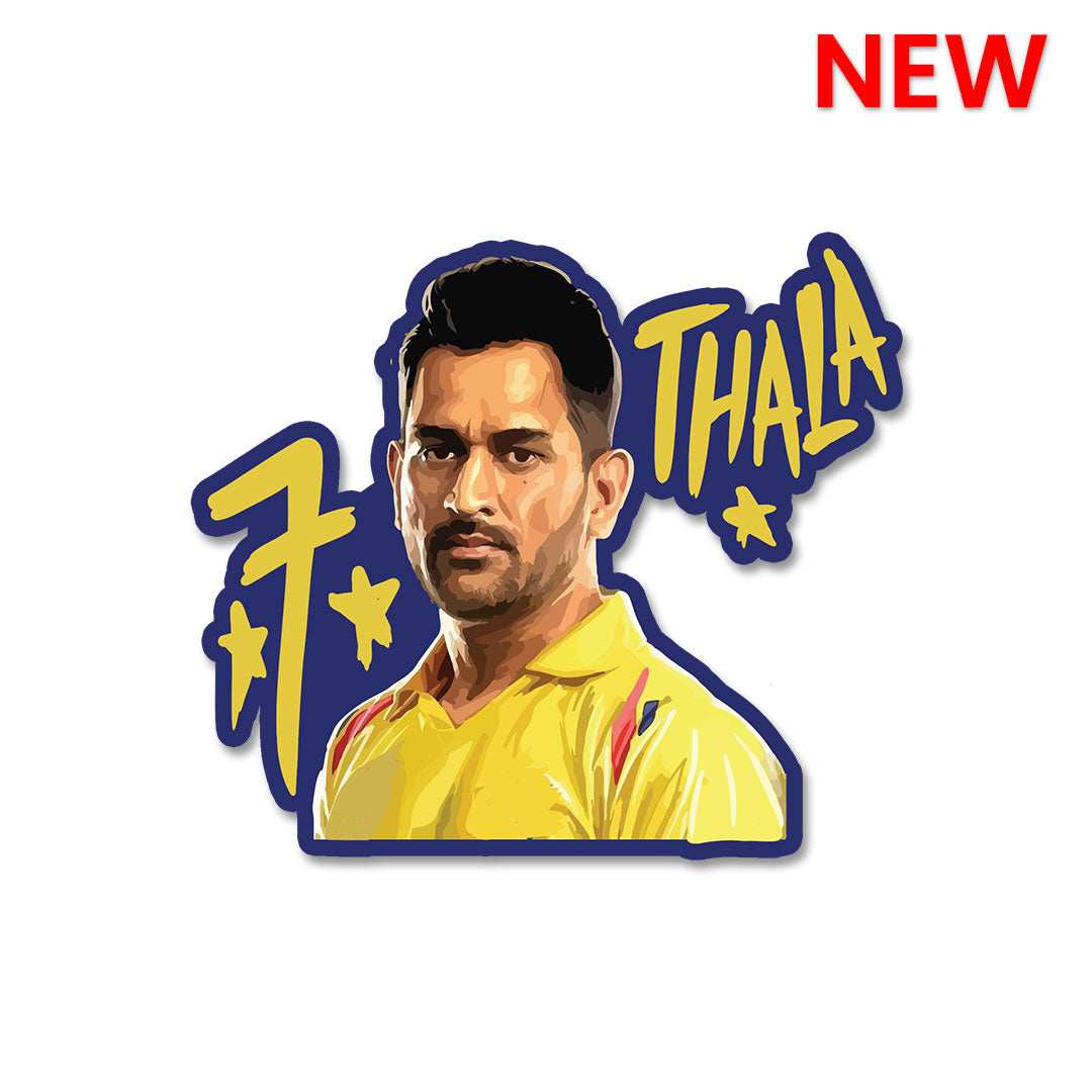 Thala Sticker waterproof vinyl decal for laptop, bike, car & bottle