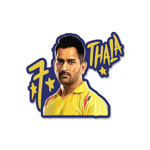 Thala Sticker waterproof vinyl decal for laptop, bike, car & bottle