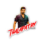 Thalapathy Sticker waterproof vinyl decal for laptop, bike, car & bottle