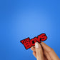 The Boys 0.6 Glitter Sticker waterproof vinyl decal for laptop, bike, car & bottle