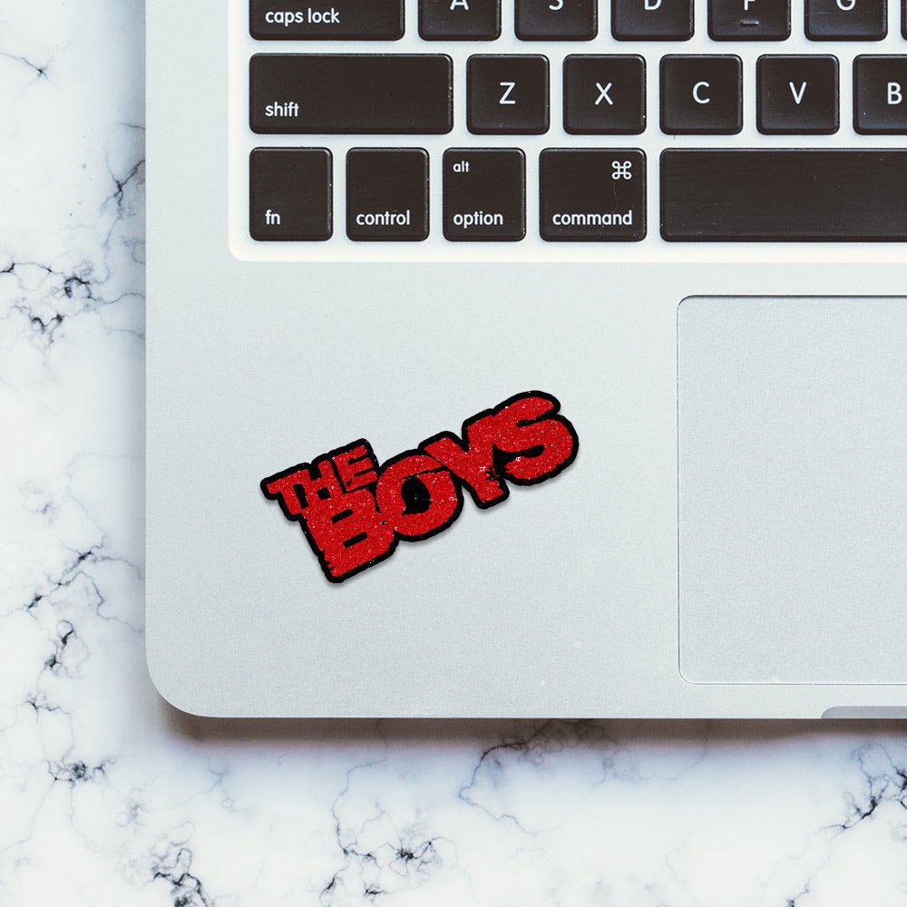 The Boys 0.6 Glitter Sticker waterproof vinyl decal for laptop, bike, car & bottle