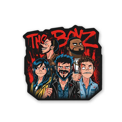 The Boyz Sticker waterproof vinyl decal for laptop, bike, car & bottle