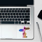 The Choice Holographic Stickers waterproof vinyl decal for laptop, bike, car & bottle