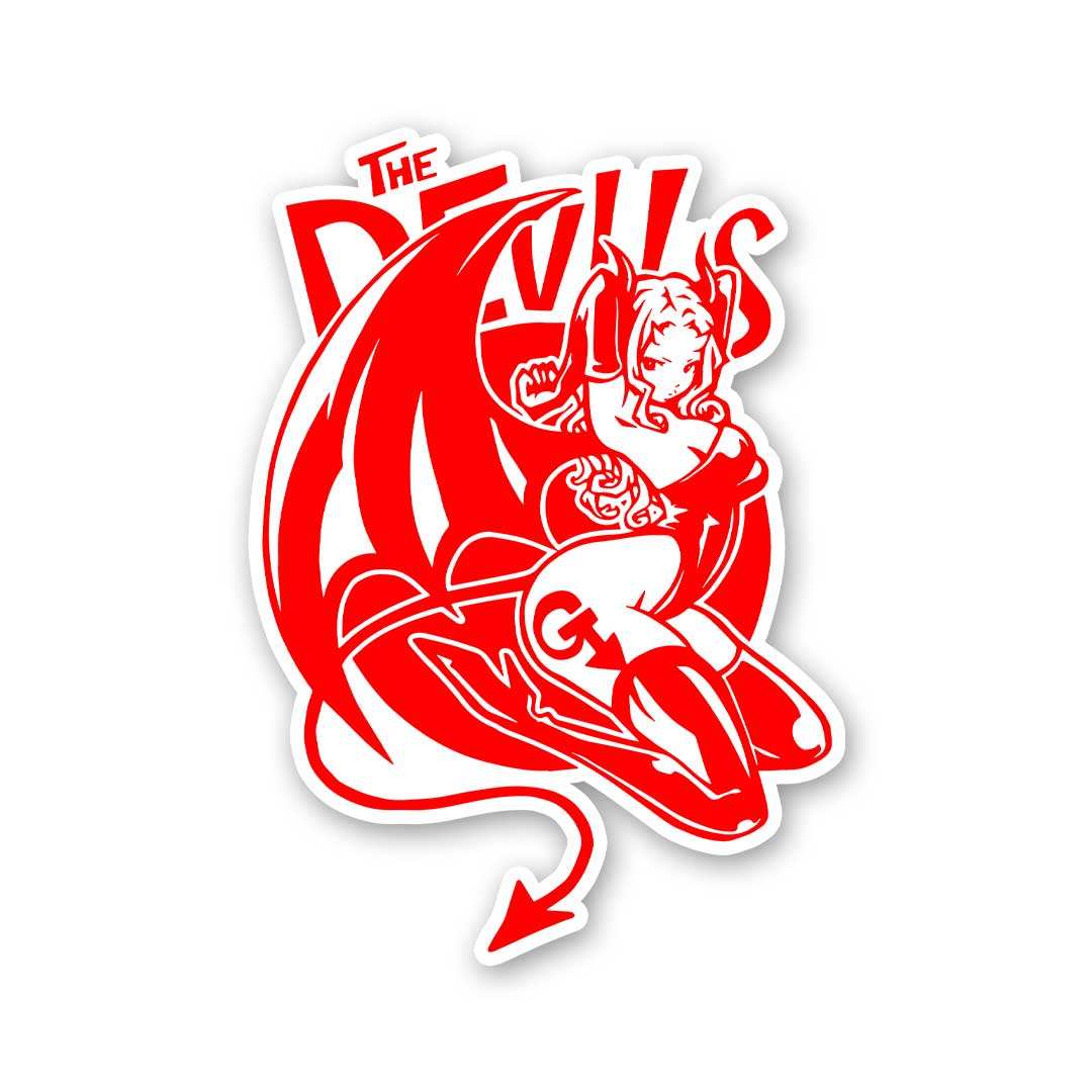 The Devils Sticker - Stickers | STICK IT UP