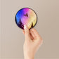 The Flying Moto Holographic Stickers waterproof vinyl decal for laptop, bike, car & bottle