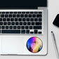 The Flying Moto Holographic Stickers waterproof vinyl decal for laptop, bike, car & bottle