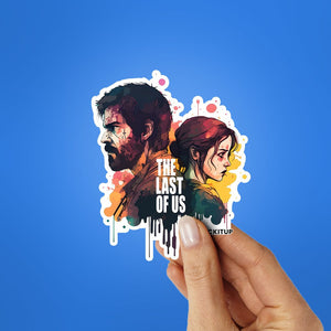 The Last Of Us Sticker waterproof vinyl decal for laptop, bike, car & bottle