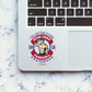 THE LAST TIME IS NOW Sticker waterproof vinyl decal for laptop, bike, car & bottle