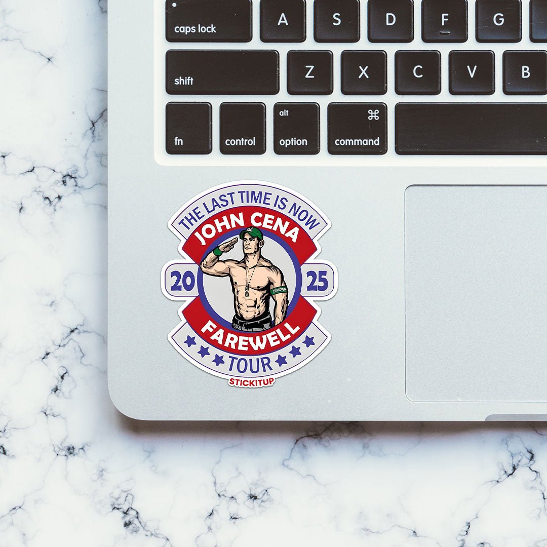 THE LAST TIME IS NOW Sticker waterproof vinyl decal for laptop, bike, car & bottle