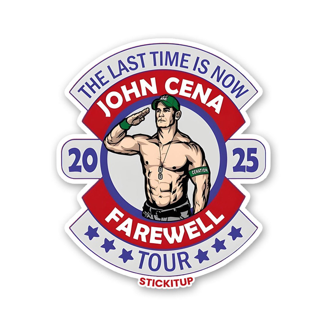 THE LAST TIME IS NOW Sticker waterproof vinyl decal for laptop, bike, car & bottle