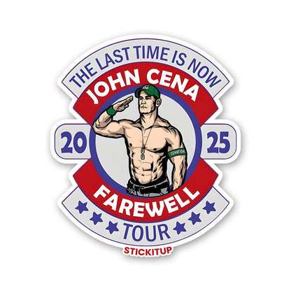 THE LAST TIME IS NOW Sticker waterproof vinyl decal for laptop, bike, car & bottle