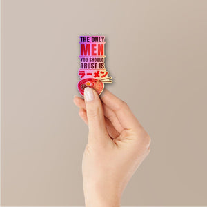The Only Men You Should Trust Holographic Stickers - Holographic stickers | STICK IT UP