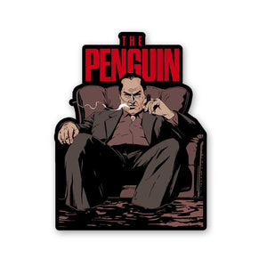 The Penguin Sticker waterproof vinyl decal for laptop, bike, car & bottle
