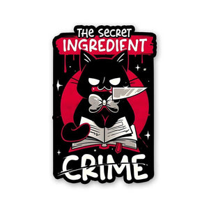 The Secret Ingredient Sticker waterproof vinyl decal for laptop, bike, car & bottle