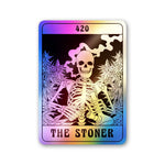 The Stonger 420 Holographic Stickers waterproof vinyl decal for laptop, bike, car & bottle