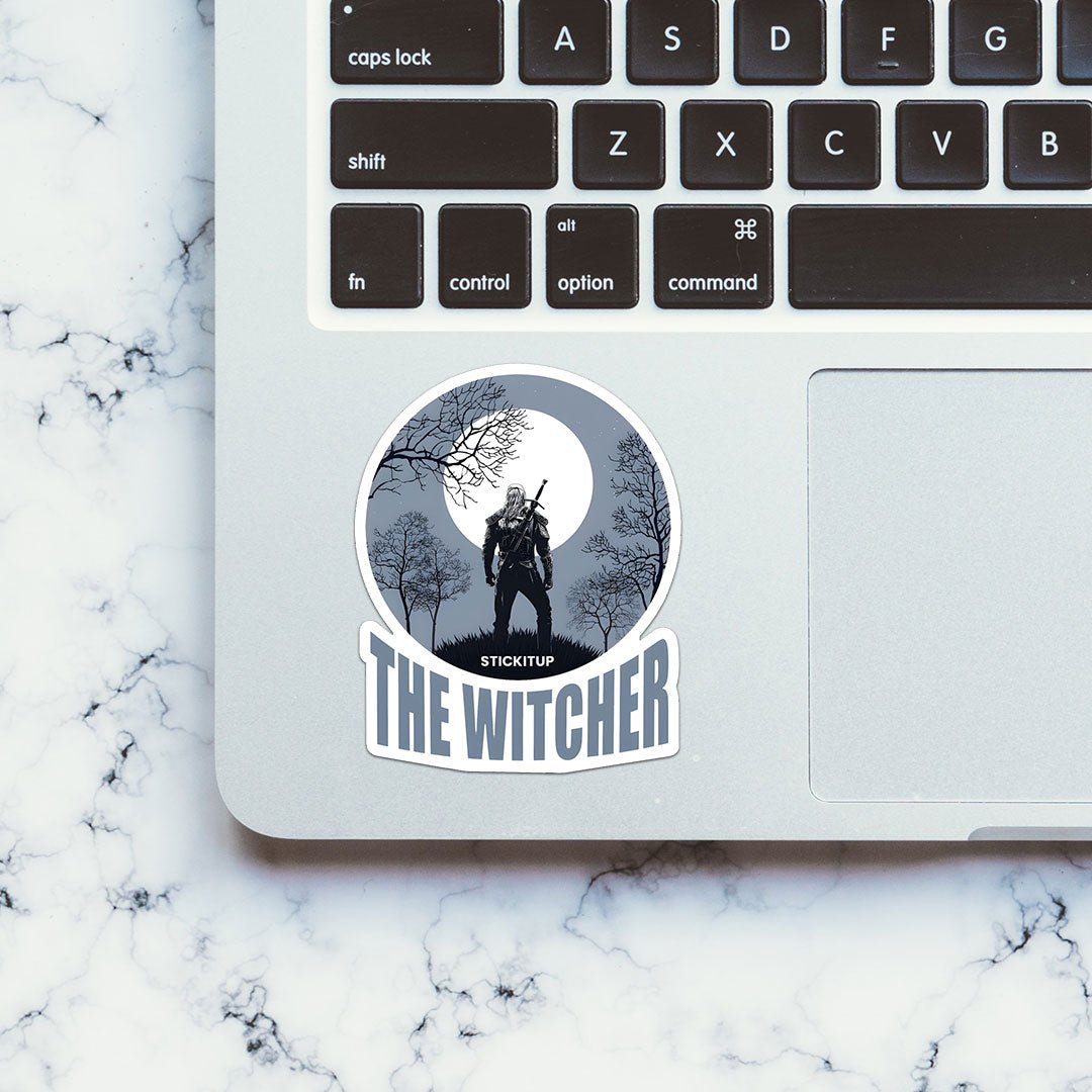 The Witcher Sticker waterproof vinyl decal for laptop, bike, car & bottle