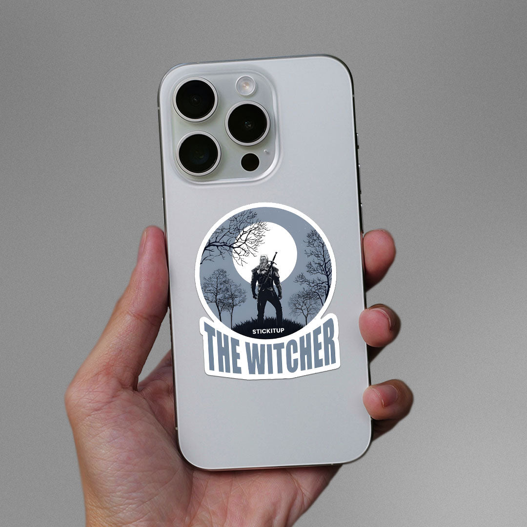 The Witcher Sticker waterproof vinyl decal for laptop, bike, car & bottle