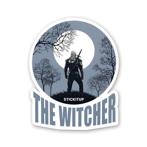 The Witcher Sticker waterproof vinyl decal for laptop, bike, car & bottle