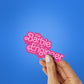 This Barbie Is AN Engineer Sticker waterproof vinyl decal for laptop, bike, car & bottle