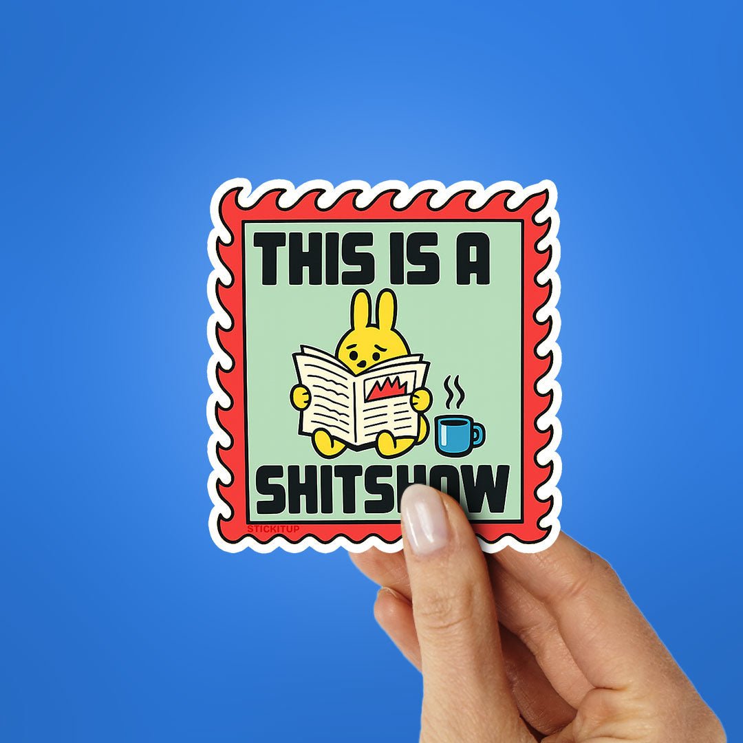 This Is A Mess Sticker - Stickers | STICK IT UP