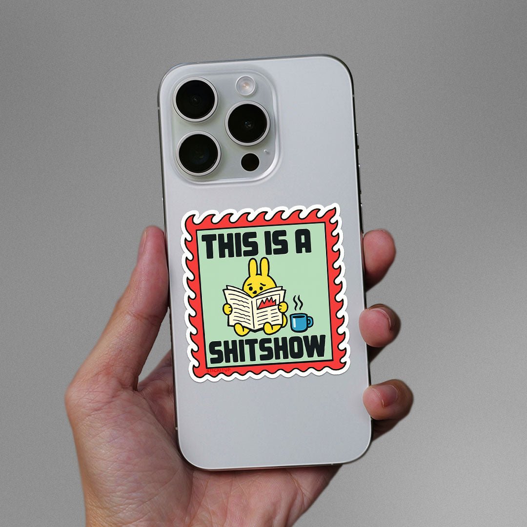 This Is A Mess Sticker - Stickers | STICK IT UP