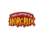 This Laptop Is A Horcrux Sticker waterproof vinyl decal for laptop, bike, car & bottle