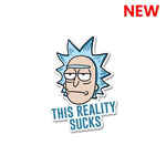 This Reality Sucks Sticker waterproof vinyl decal for laptop, bike, car & bottle