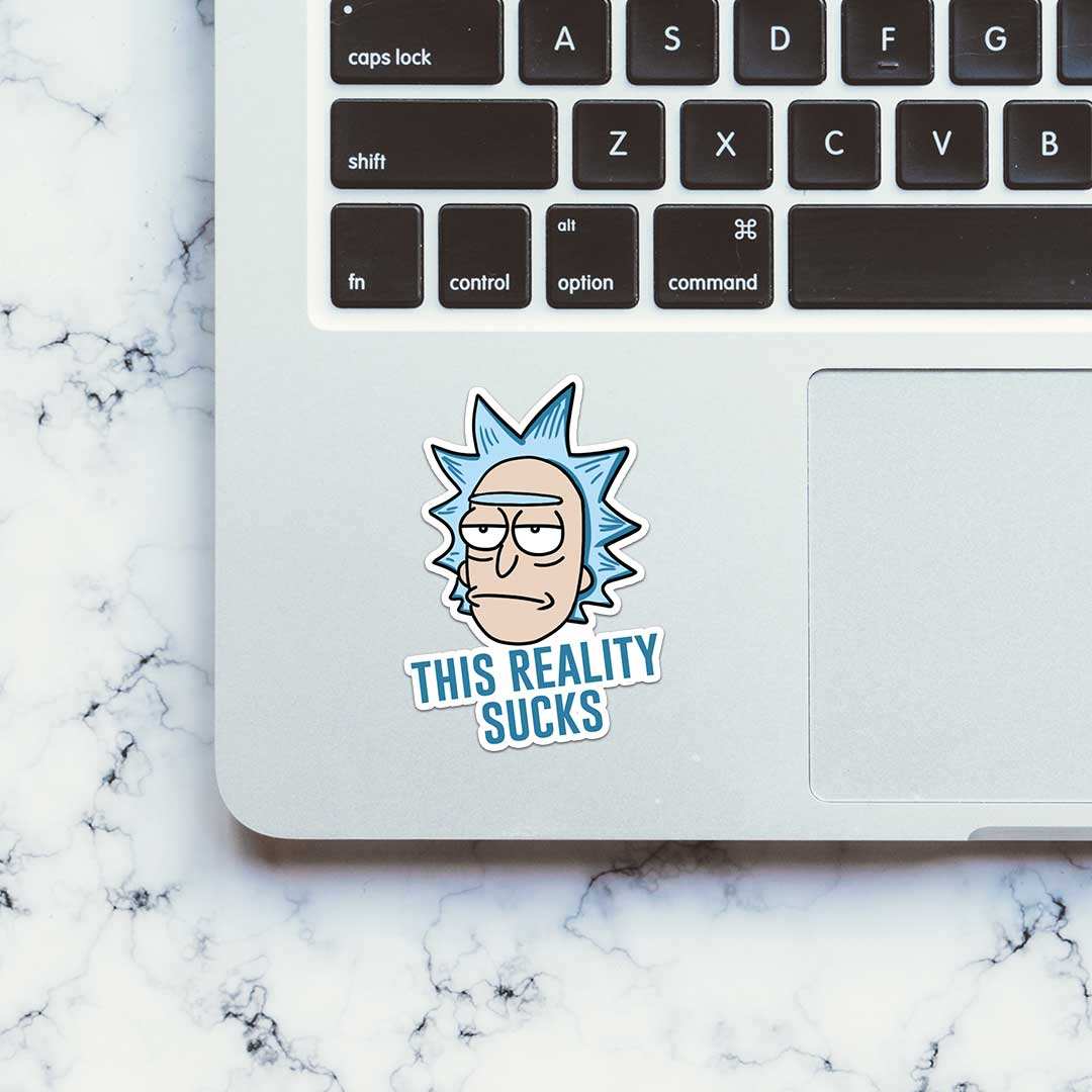 This Reality Sucks Sticker - STICK IT UP
