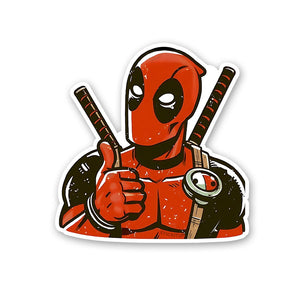 Thumbs Up Mers Sticker waterproof vinyl decal for laptop, bike, car & bottle