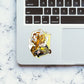 Thunder Hashira Sticker waterproof vinyl decal for laptop, bike, car & bottle