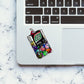 Tic Tac Among Us Sticker waterproof vinyl decal for laptop, bike, car & bottle