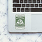 Time For A Bookish Advanture Sticker waterproof vinyl decal for laptop, bike, car & bottle