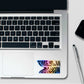 Time Is An Illusion Holographic Sticker waterproof vinyl decal for laptop, bike, car & bottle
