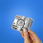 Time Is Money Sticker waterproof vinyl decal for laptop, bike, car & bottle