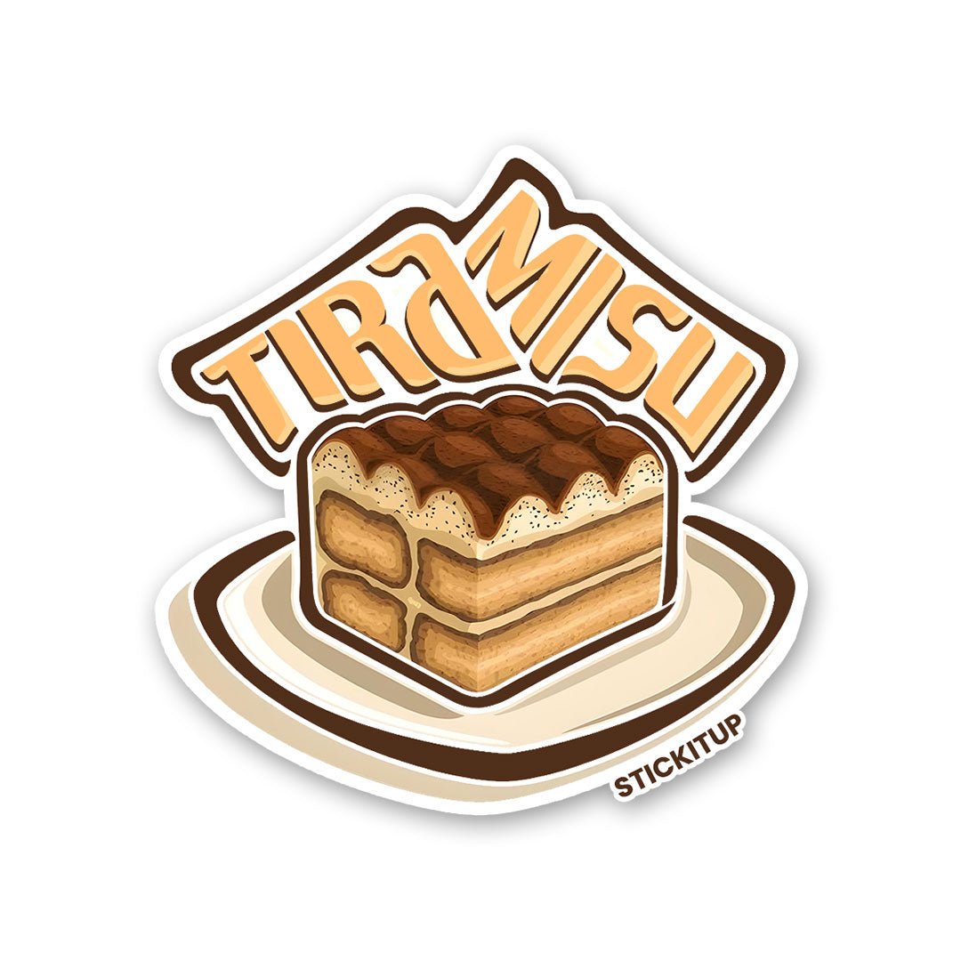 TIRAMISU Sticker - Stickers | STICK IT UP