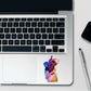 Toji Back Holographic Sticker waterproof vinyl decal for laptop, bike, car & bottle