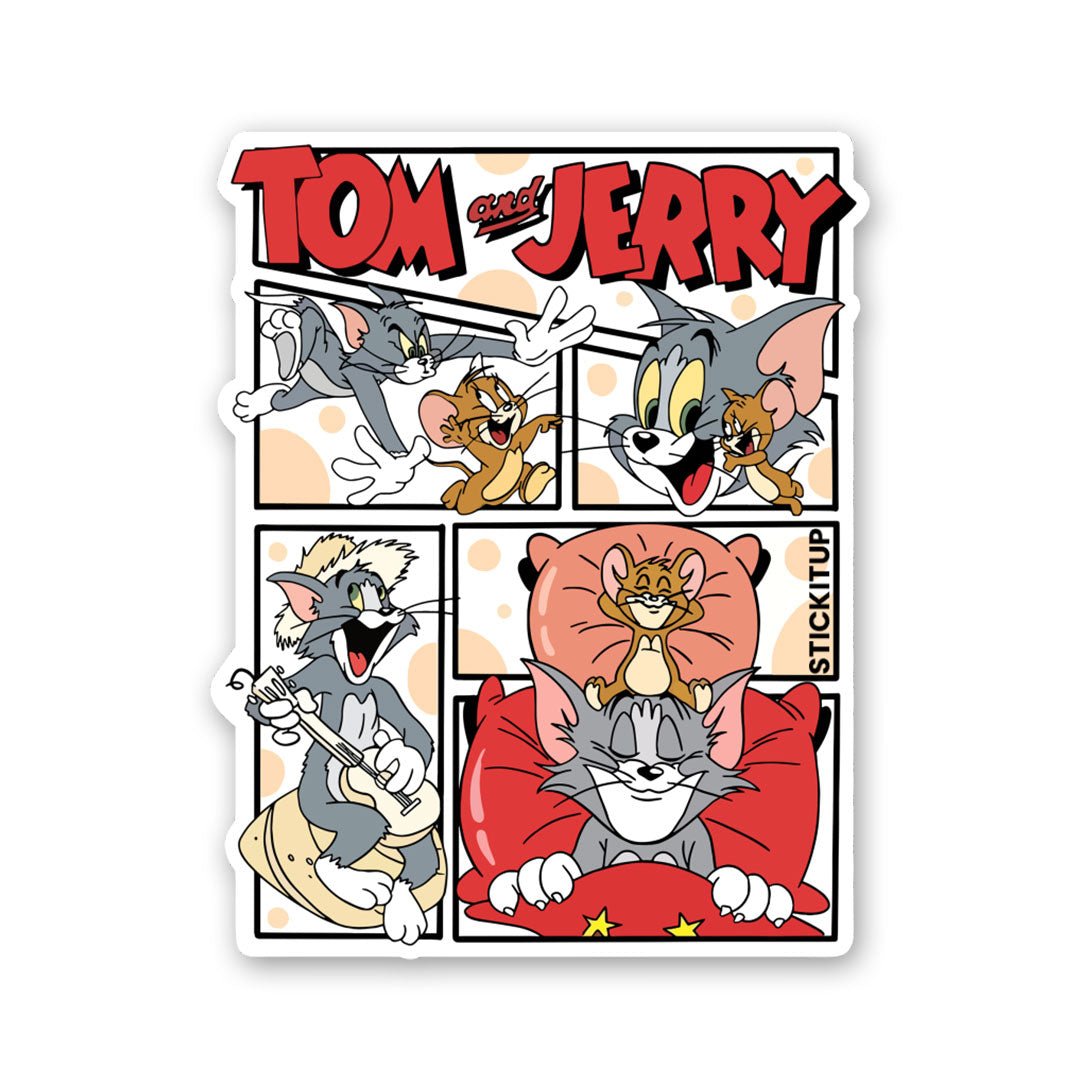 Tom And Jerry 2.0 Sticker - Stickers | STICK IT UP