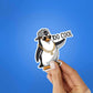 Too Cool Sticker waterproof vinyl decal for laptop, bike, car & bottle