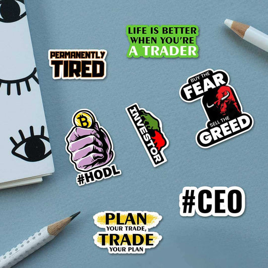 Trader Sticker Packs [50 sticker] - STICK IT UP