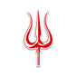 Trishool Shiv Bumper Sticker waterproof vinyl decal for laptop, bike, car & bottle