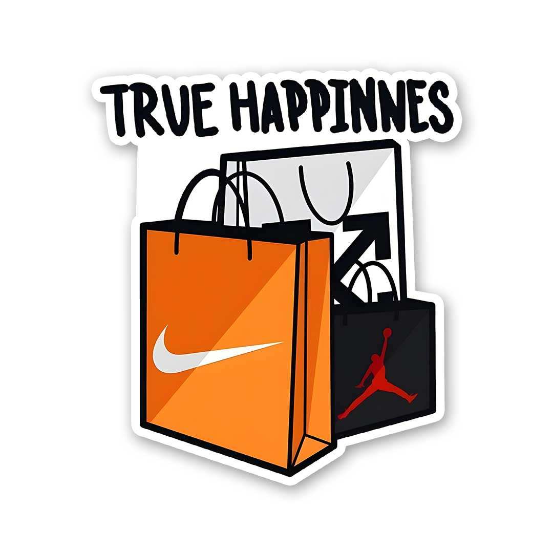 True Happinnes Sticker - STICK IT UP