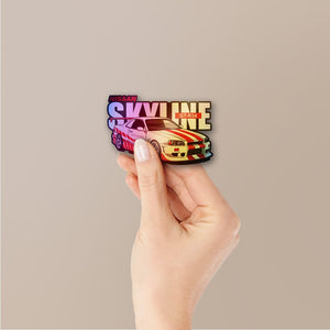 Twin-Turbo Street Legend Holographic Stickers - Holographic stickers | STICK IT UP