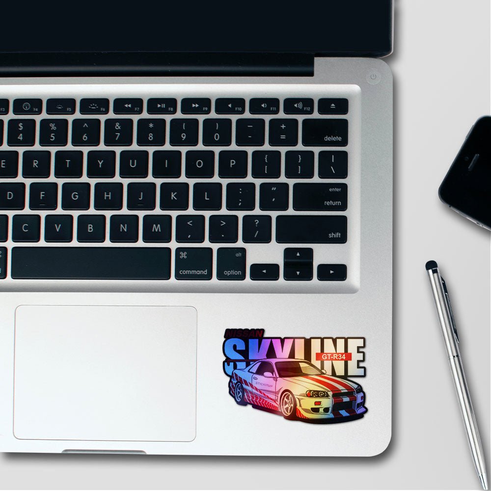 Twin-Turbo Street Legend Holographic Stickers - Holographic stickers | STICK IT UP