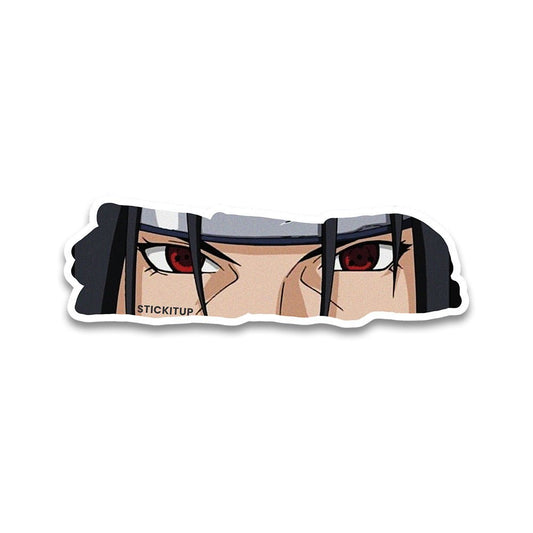 Uchiha Eyes Bumper Sticker - STICK IT UP